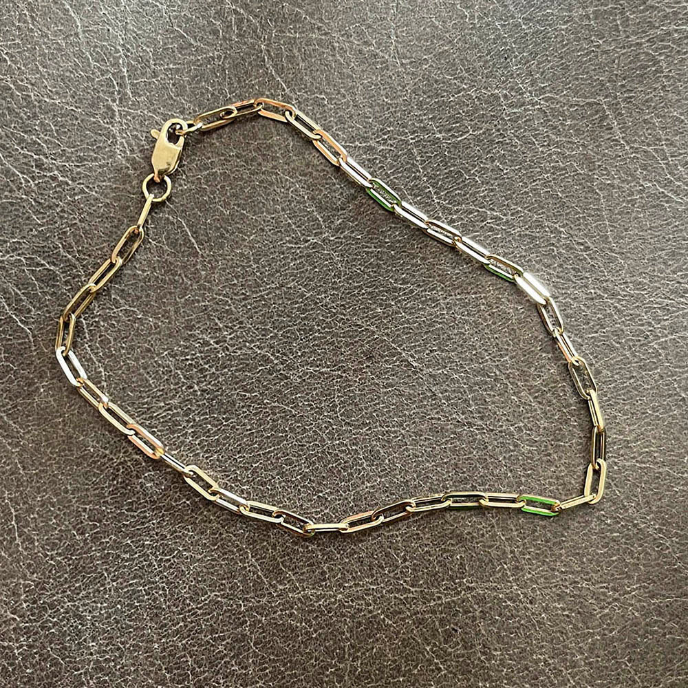 Plain Paperclip Bracelet